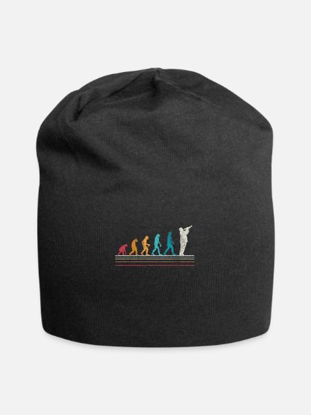 Trompete Evolution Retro Vintage - Jersey-Beanie - Schwarz