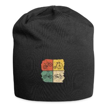 Fahrrad Vintage Retro Bike - Jersey Beanie - black - Front