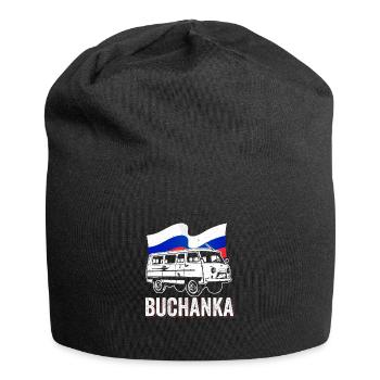 UAZ Buchanka SUV Russia - Jersey Beanie - black - Front