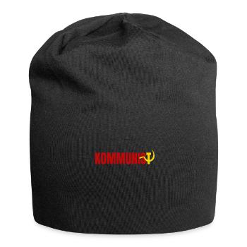 Kommunist UdSSR Flagge Hammer und Sichel Russia - Jersey-Beanie - Schwarz - Vorne