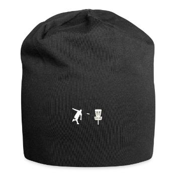 Disc Golf Flying Disc Disc Golfer Gift - Jersey Beanie - black - Front