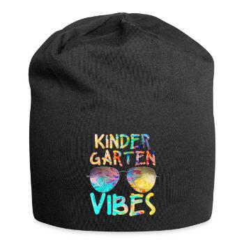 Maternelle Vibes Enseignante de maternelle - Bonnet en jersey - noir - Devant