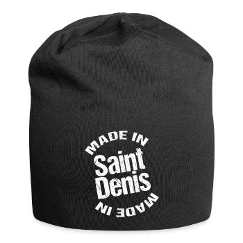 Hergestellt in Saint Denis blc - Jersey-Beanie - Schwarz - Vorne