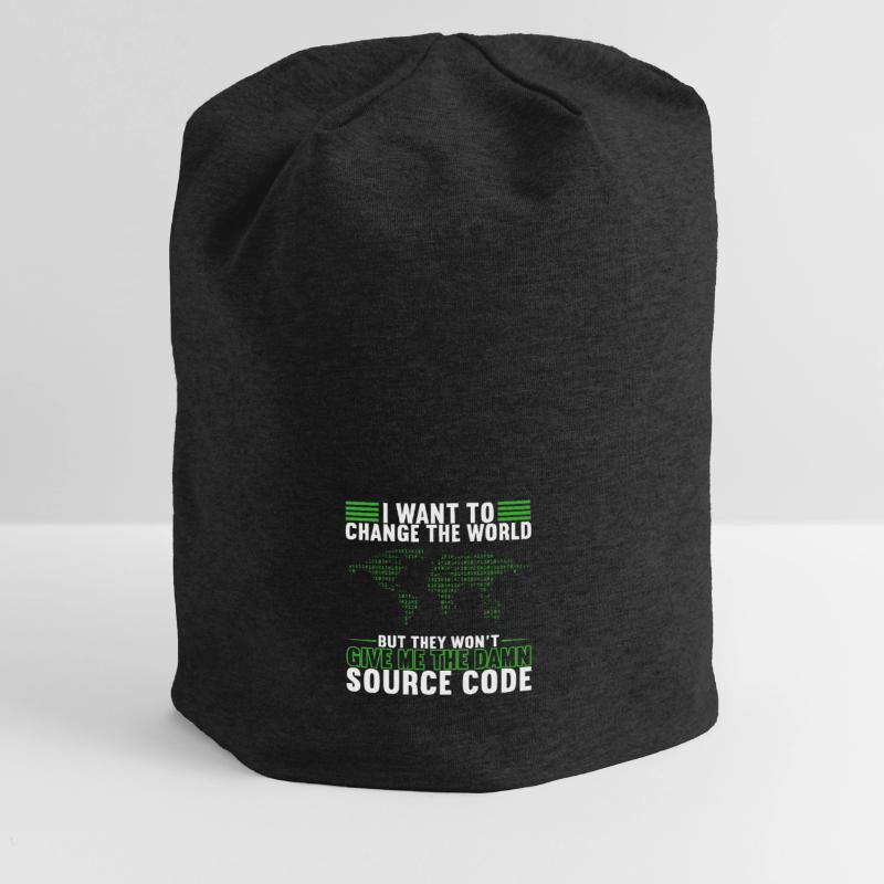 Programmierer Informatiker Programmieren Jersey-Beanie