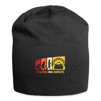 Taxifahrer Geschenk Taxi Evolution - Jersey-Beanie - Schwarz - Vorne