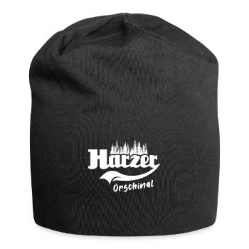 Harzer Sprüche Harz Urlaub - Jersey-Beanie - Schwarz - Vorne