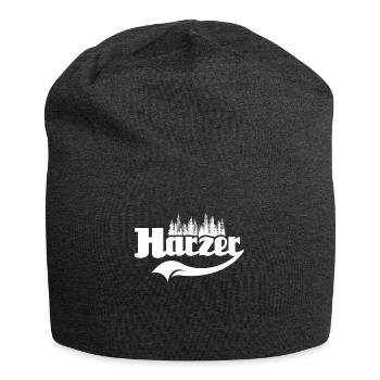 Harz Sprüche Harzer - Jersey-Beanie - Anthrazit - Vorne