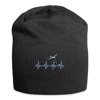 Planeur ECG Vol à voile Heartline Vol à voile - Bonnet en jersey - noir - Devant