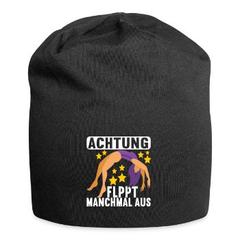 Turnen Turner - Jersey-Beanie - Schwarz - Vorne