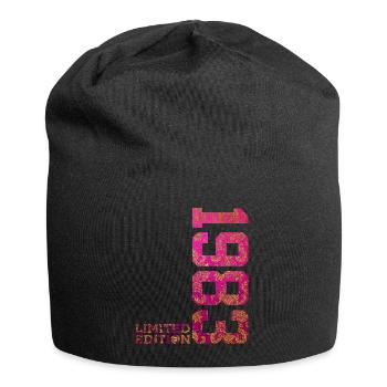 43RD BIRTHDAY PINK LIMITED EDITION 1983 - Jersey Beanie - black - Front