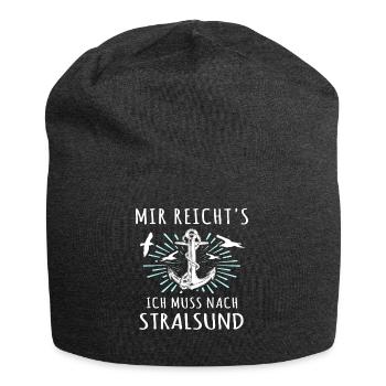 Stralsund Souvenir - Jersey-Beanie - Anthrazit - Vorne
