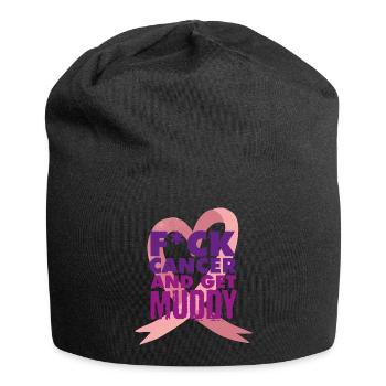 Brustkrebslauf Muddy Run Shirt - Jersey-Beanie - Schwarz - Vorne