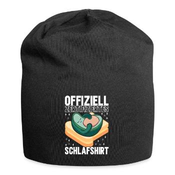 Avocado Toast - Jersey-Beanie - Schwarz - Vorne