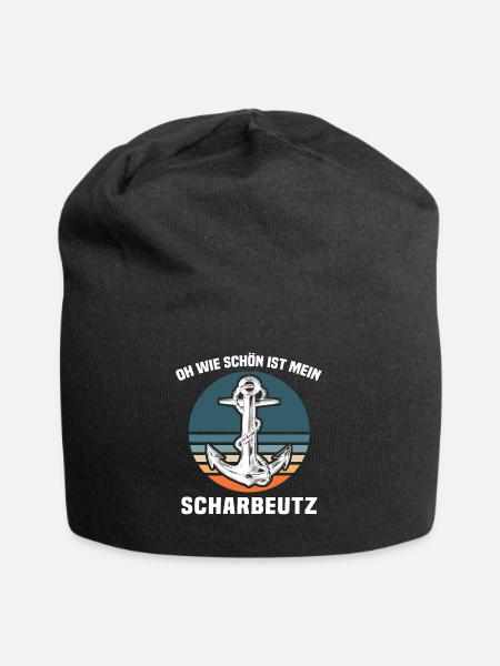 Scharbeutz Ostsee Scharbeutzer Urlaub - Jersey-Beanie - Schwarz