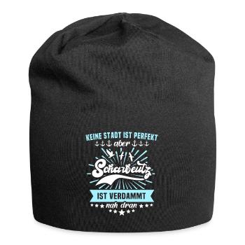 Scharbeutz Ostsee Scharbeutzer Urlaub - Jersey-Beanie - Schwarz - Vorne