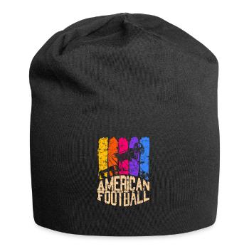 American Football Colour Center - Jersey-Beanie - Schwarz - Vorne