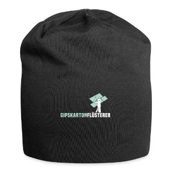 Trockenbauer Sprüche Trockenbau - Jersey-Beanie - Schwarz - Vorne