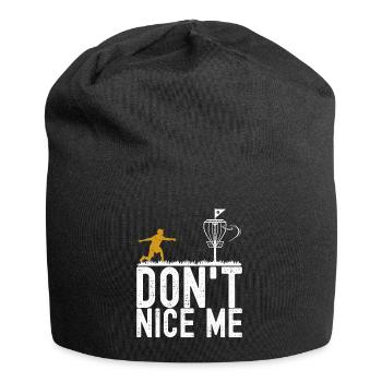 Disc Golf Disc Golfer - Jersey-Beanie - Schwarz - Vorne
