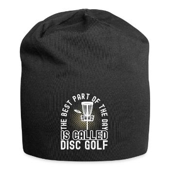 Disc Golf Disc Golfer - Jersey-Beanie - Schwarz - Vorne