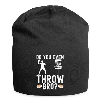 Disc Golf Disc Golfer - Jersey-Beanie - Schwarz - Vorne