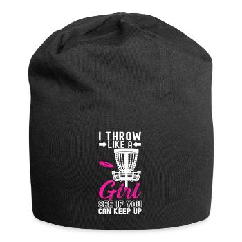 Disc Golf Disc Golfer - Jersey-Beanie - Schwarz - Vorne