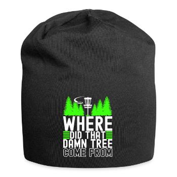 Disc Golf Disc Golfer - Jersey-Beanie - Schwarz - Vorne