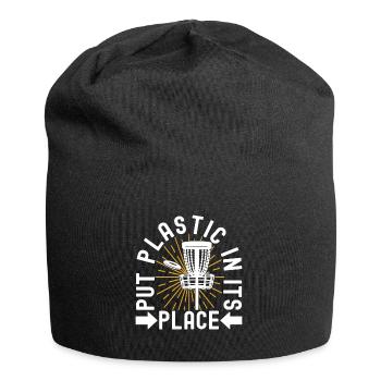 Disc Golf Disc Golfer - Jersey-Beanie - Schwarz - Vorne