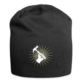 Roofer Roofing Roofing Master Roofer - Jersey Beanie - black - Front