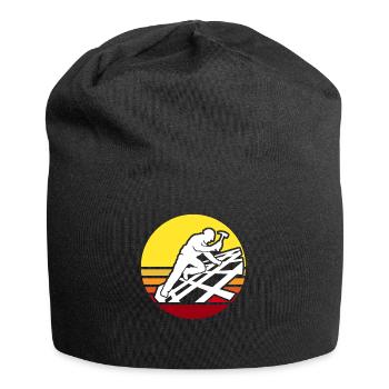 Roofer Roofing Roofing Master Roofer - Jersey Beanie - black - Front