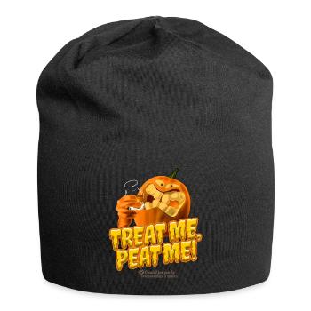 Whisky Halloween Treat Me, Peat Me - Bonnet en jersey - noir - Devant