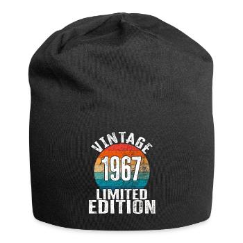 Année de naissance 1967 Vintage Limited Edition Retro - Bonnet en jersey - noir - Devant