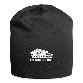 Architekt Architektur - Jersey-Beanie - Schwarz - Vorne