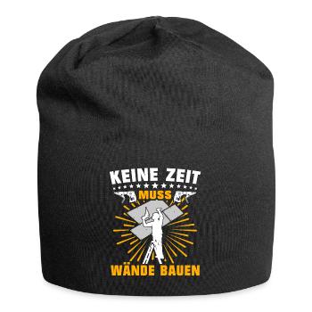 Trockenbauer Trockenbau Trockenbaumonteur - Jersey-Beanie - Schwarz - Vorne
