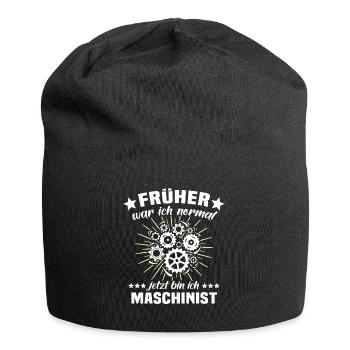 Maschinist - Jersey-Beanie - Schwarz - Vorne