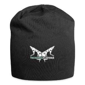 Trockenbauer Trockenbaumonteur Trockenbau - Jersey-Beanie - Schwarz - Vorne