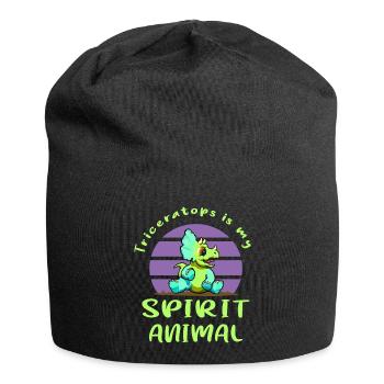 Triceratops - Jersey Beanie - black - Front