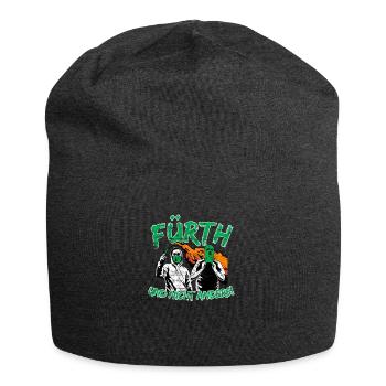 Fürth und nicht anders UPDATE - Jersey-Beanie - Anthrazit - Vorne