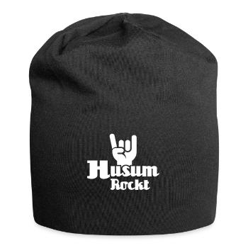 Husum Souvenir Husumer Rocker - Jersey-Beanie - Schwarz - Vorne