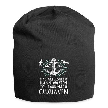Cuxhaven Nordsee Cuxhavener - Jersey-Beanie - Schwarz - Vorne