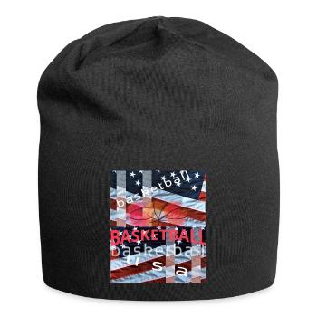 Basketball - Jersey Beanie - black - Front