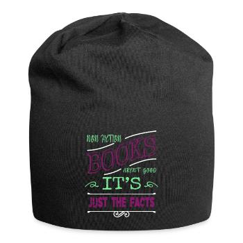 quotes bibliophile present movies book dragon - Jersey Beanie - black - Front