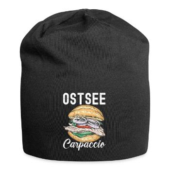 Ostsee Heimat Norddeutschland - Jersey-Beanie - Schwarz - Vorne