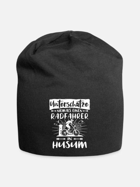 Husum Fahrradfahrer Husumer Radfahrer - Jersey-Beanie - Schwarz
