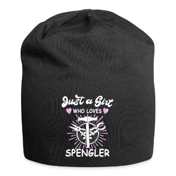 Spengler Bauspengler Spengeln Spenglerin - Jersey-Beanie - Schwarz - Vorne
