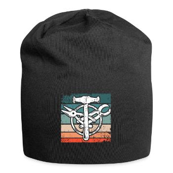 Spengler guild sign Bauspengler - Jersey Beanie - black - Front