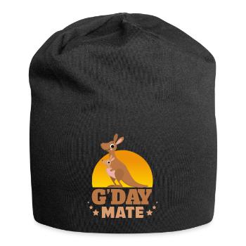 Kangourou G-Day Mate - Bonnet en jersey - noir - Devant