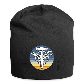 Spengler Motif Bauspengler Guild - Jersey Beanie - black - Front