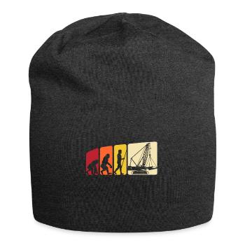Crane Operator Evolution Crane Driver - Jersey Beanie - charcoal grey - Front