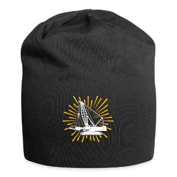 Grutier Grutier - Bonnet en jersey - noir - Devant