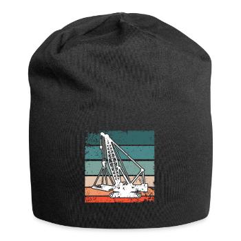Grutier Grutier - Bonnet en jersey - noir - Devant